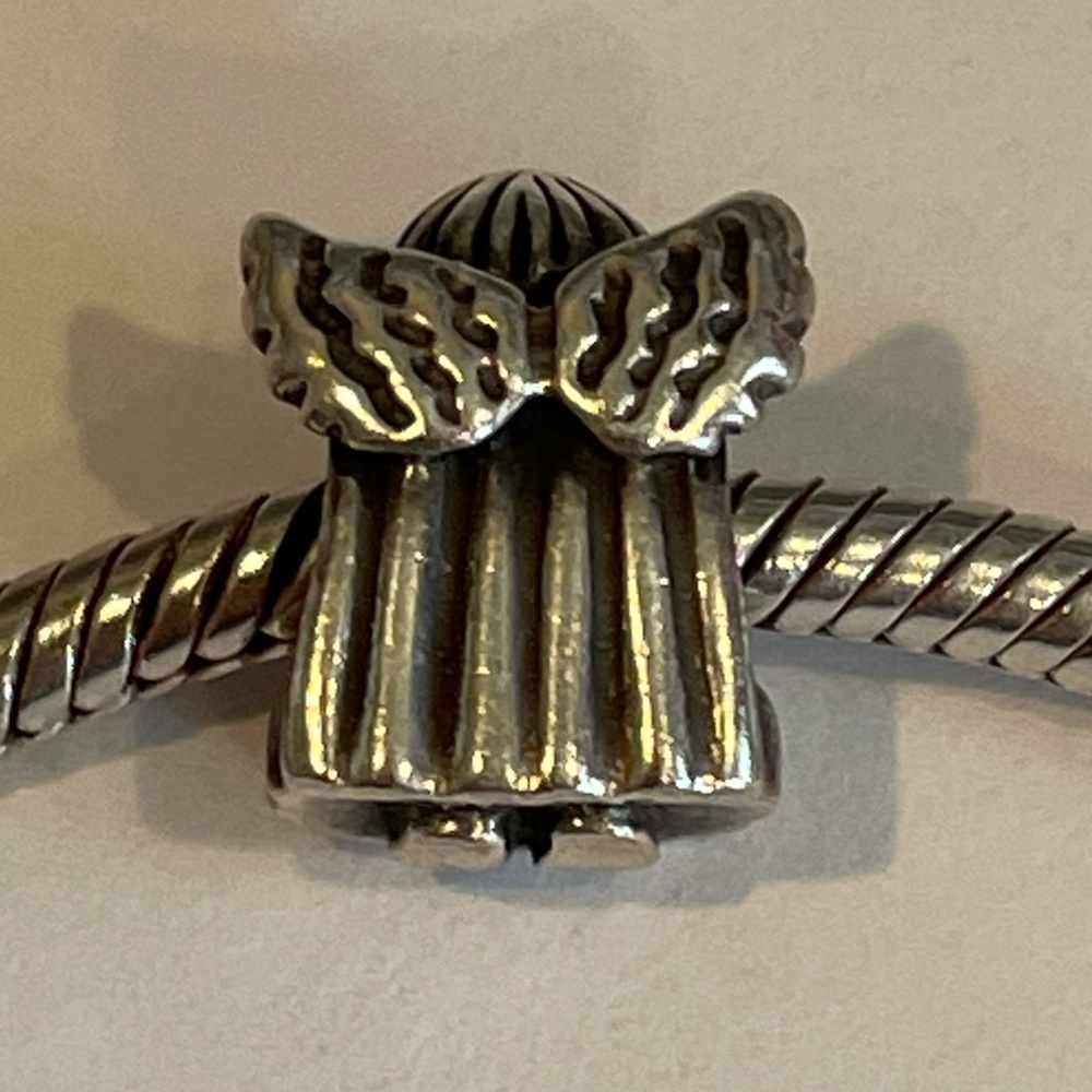 Pandora sterling silver angel of hope charm